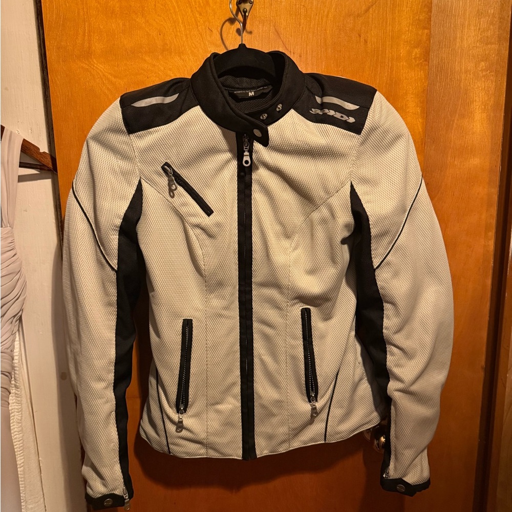 SPIDI Women’s White Motorcycle Jacket